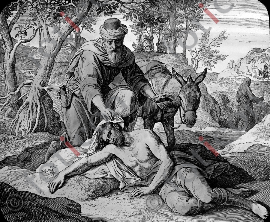 Der barmherzige Samariter | The Good Samarither  (foticon-simon-043-sw-031.jpg)